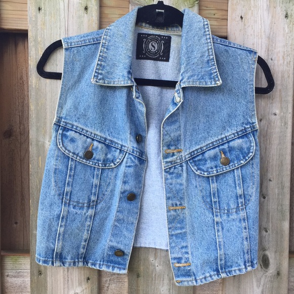 Stone wear denim vest - Picture 1 of 6